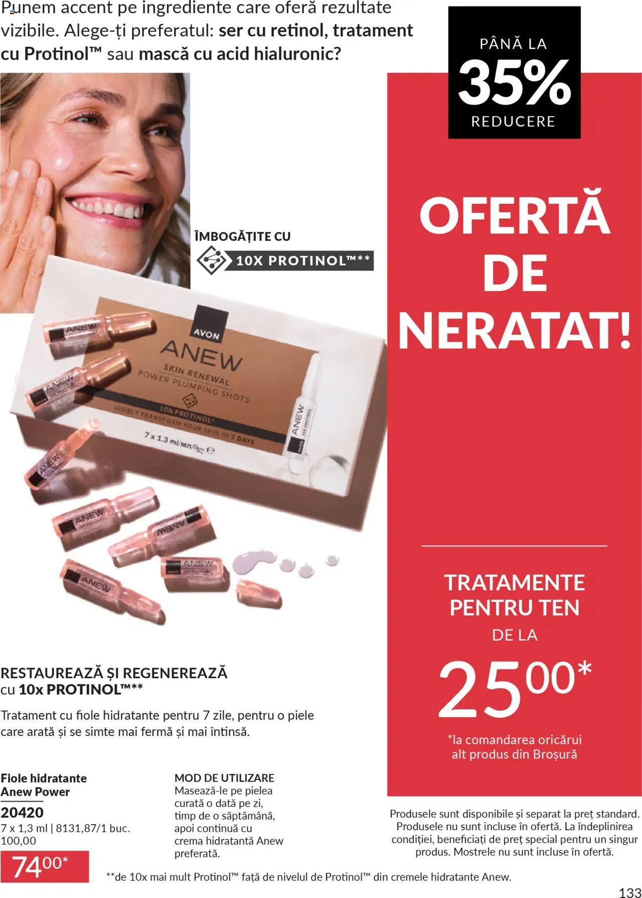 Noul catalog Avon – valabil de la 01.10.2025 | Pagină: 135 | Produse: Arapsaçı, Cremă