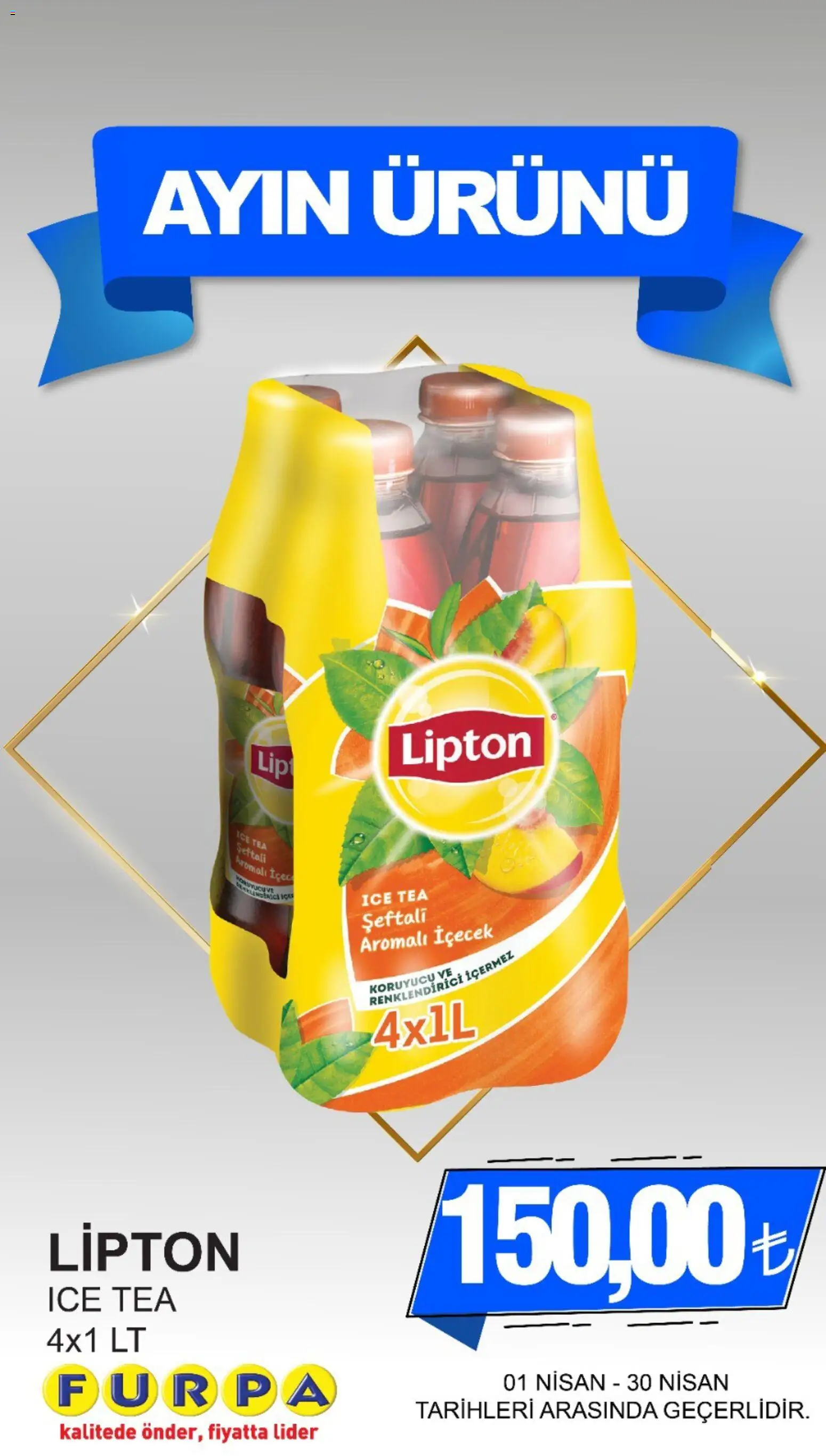 Furpa Katalog - 01.04.2026 tarihinden itibaren geçerlidir | Sayfa: 15 | Ürünler: Şeftali, Ice tea