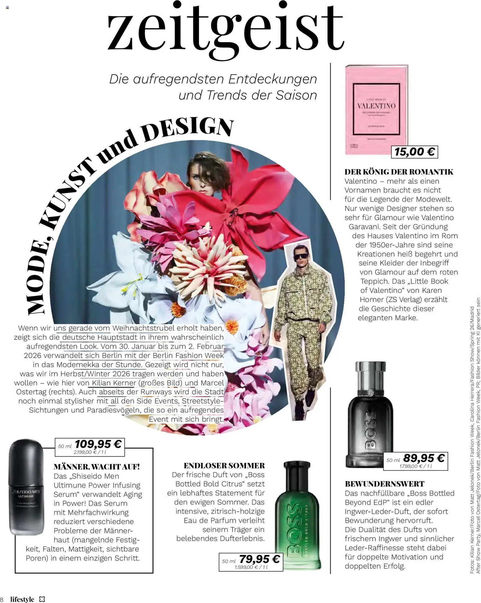 Müller - Lifestyle – gültig ab 01.01.2026 | Seite: 8 | Produkte: Parfüm, Duft, Eau de Parfum, Serum