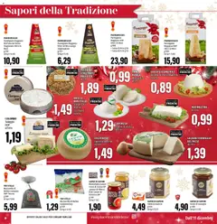 Anteprima del volantino Volantino EMI	 valido a partire dal 11.12.2025 | Pagina: 8 | Prodotti: Parmigiano reggiano, Miele, Pecorino, Burrata