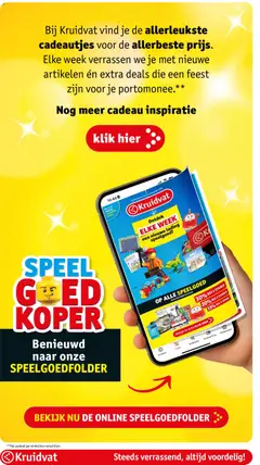 Kruidvat - Cadeau folder - Voorbeeld van een folder van Kruidvat, geldig van 24.11.2025 | Pagina: 32 | Producten: Kan, Navigatie