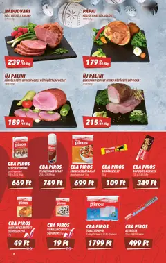 CBA akciós újság - amely érvényes a következő dátumtól: 26.03.2026 | Oldal: 4