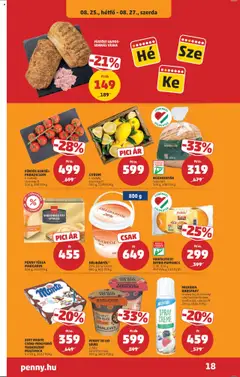 PENNY akciós ujság - amely érvényes a következő dátumtól: 21.08.2025 | Oldal: 22