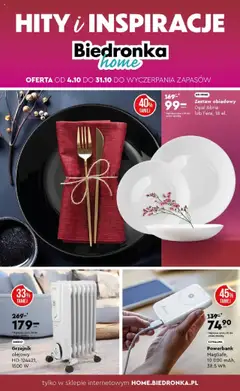 Pogląd oferty "Biedronka gazetka - Hity i inspiracje" - ważna od 04.10.2025