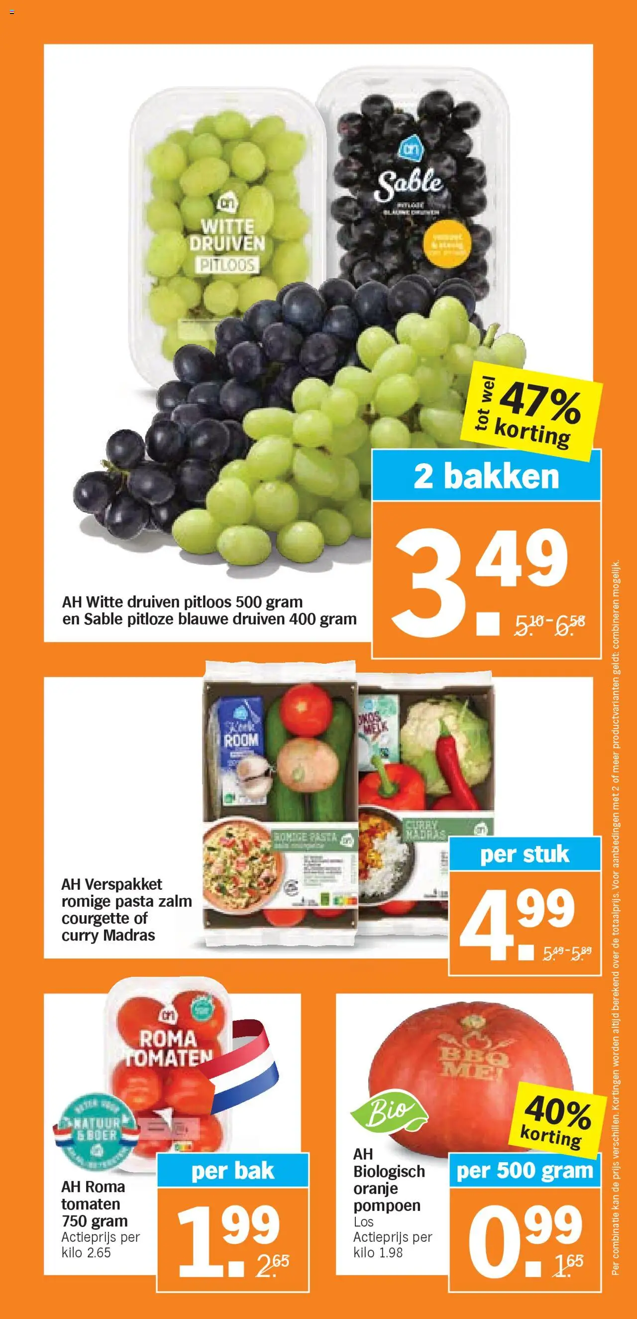  | Pagina: 8 | Producten: Tomaten, Kan, Room, Zalm