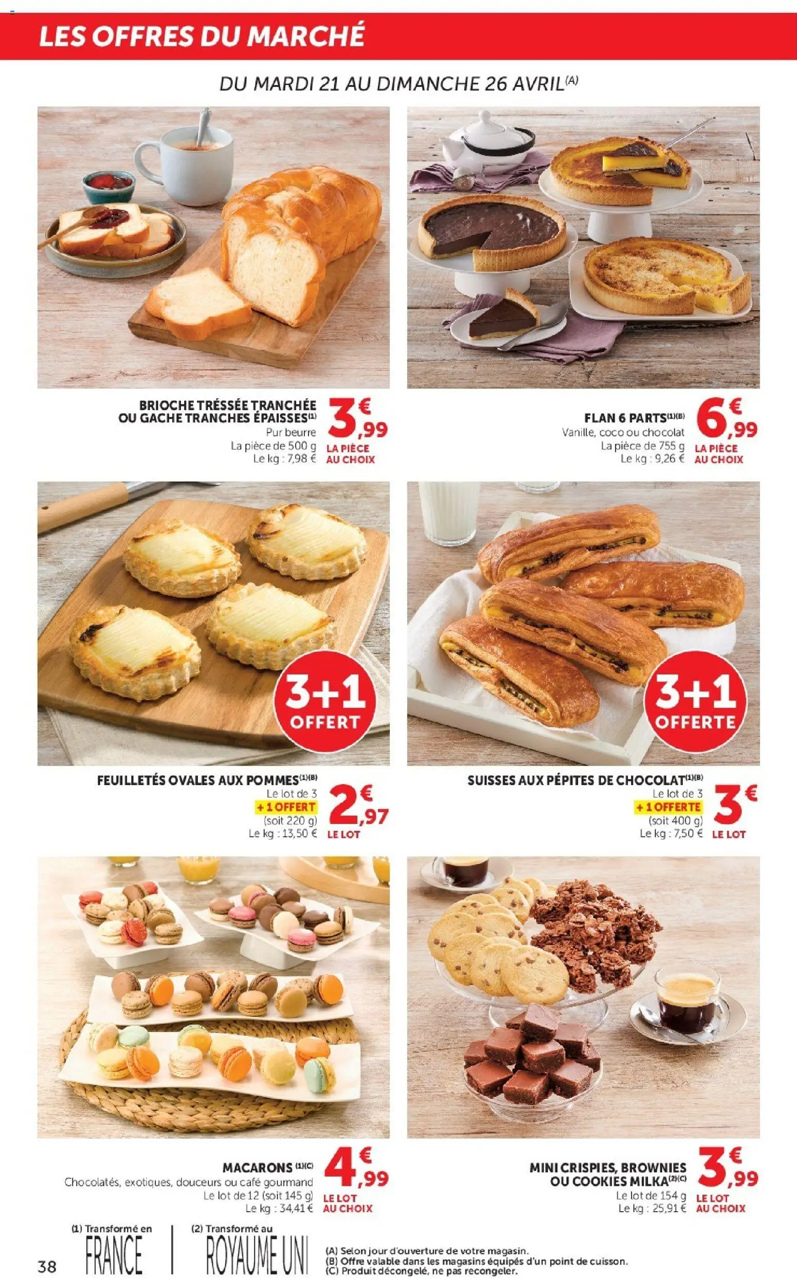 {H1} | Page: 38 | Produits: Cookies, Beurre, Café, Chocolat