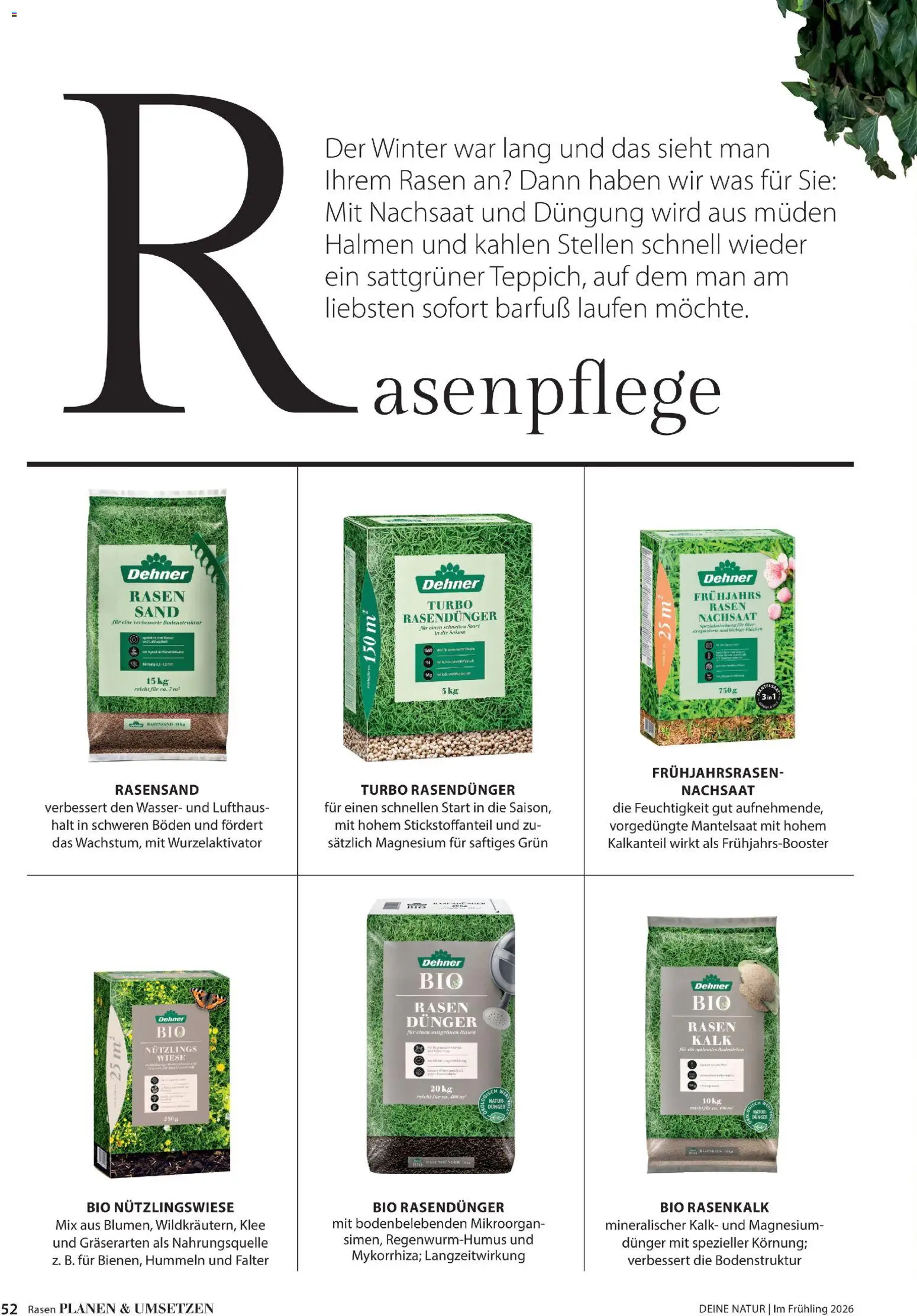 Dehner Flugblatt gültig ab 05.03.2026 | Seite: 52 | Produkte: Wasser