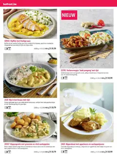 bofrost folder - Voorbeeld van een folder van bofrost, geldig van 01.03.2026 | Pagina: 116 | Producten: Rijst, Saus, Fruit, Kip