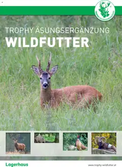 Vorschau von dem Prospekt - Lagerhaus TROPHY  WILDFUTTER gültig ab 25.07.2025
