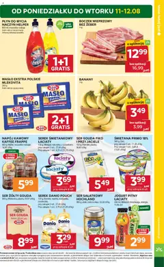 Stokrotka Gazetka od 07.08.2025 | Strona: 5 | Produkty: Jogurt pitny, Masło, Jogurt, Banany