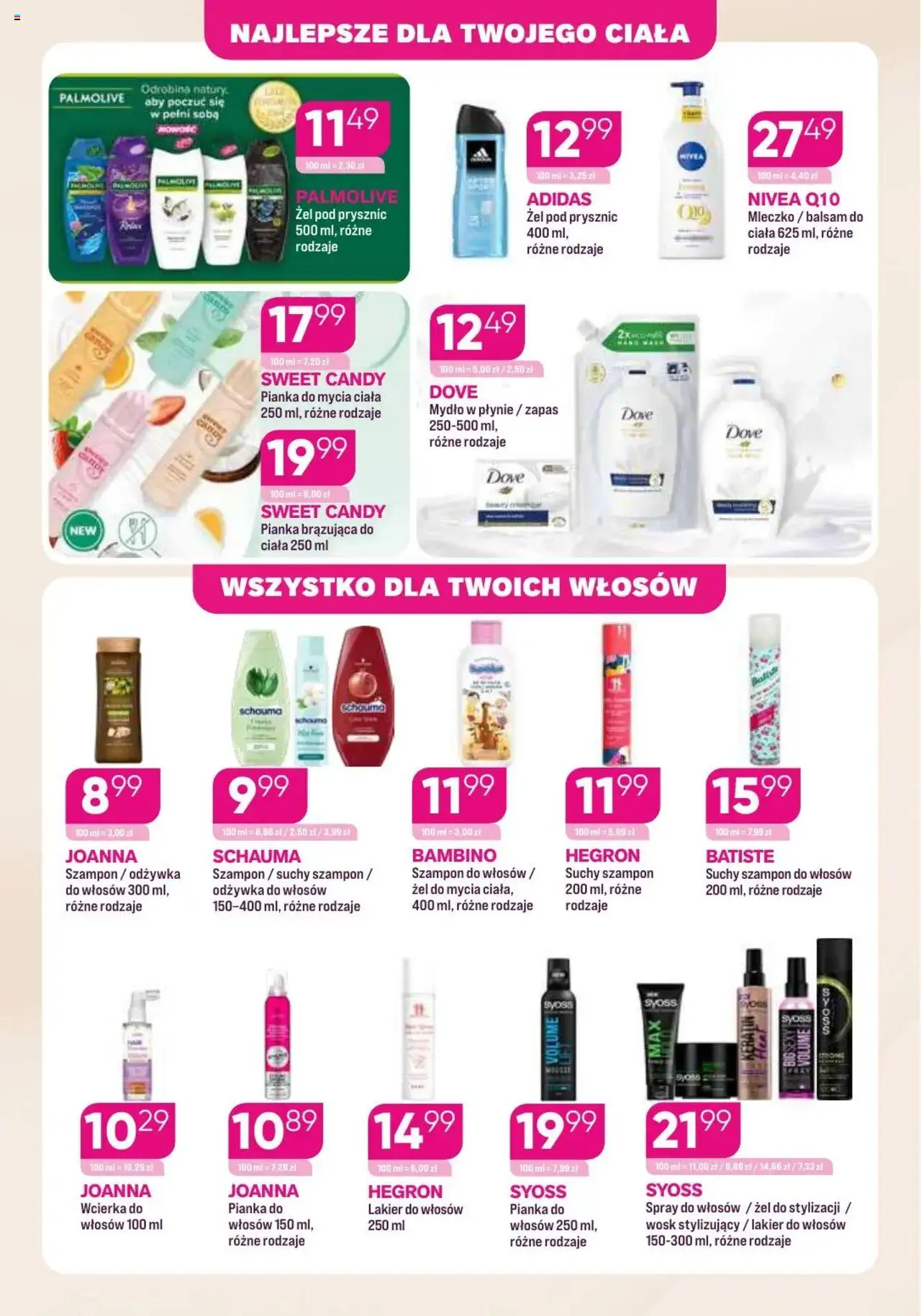 Koliber Gazetka od 08.09.2025 | Strona: 4 | Produkty: Korektor, Puder, Peeling, Krem do twarzy