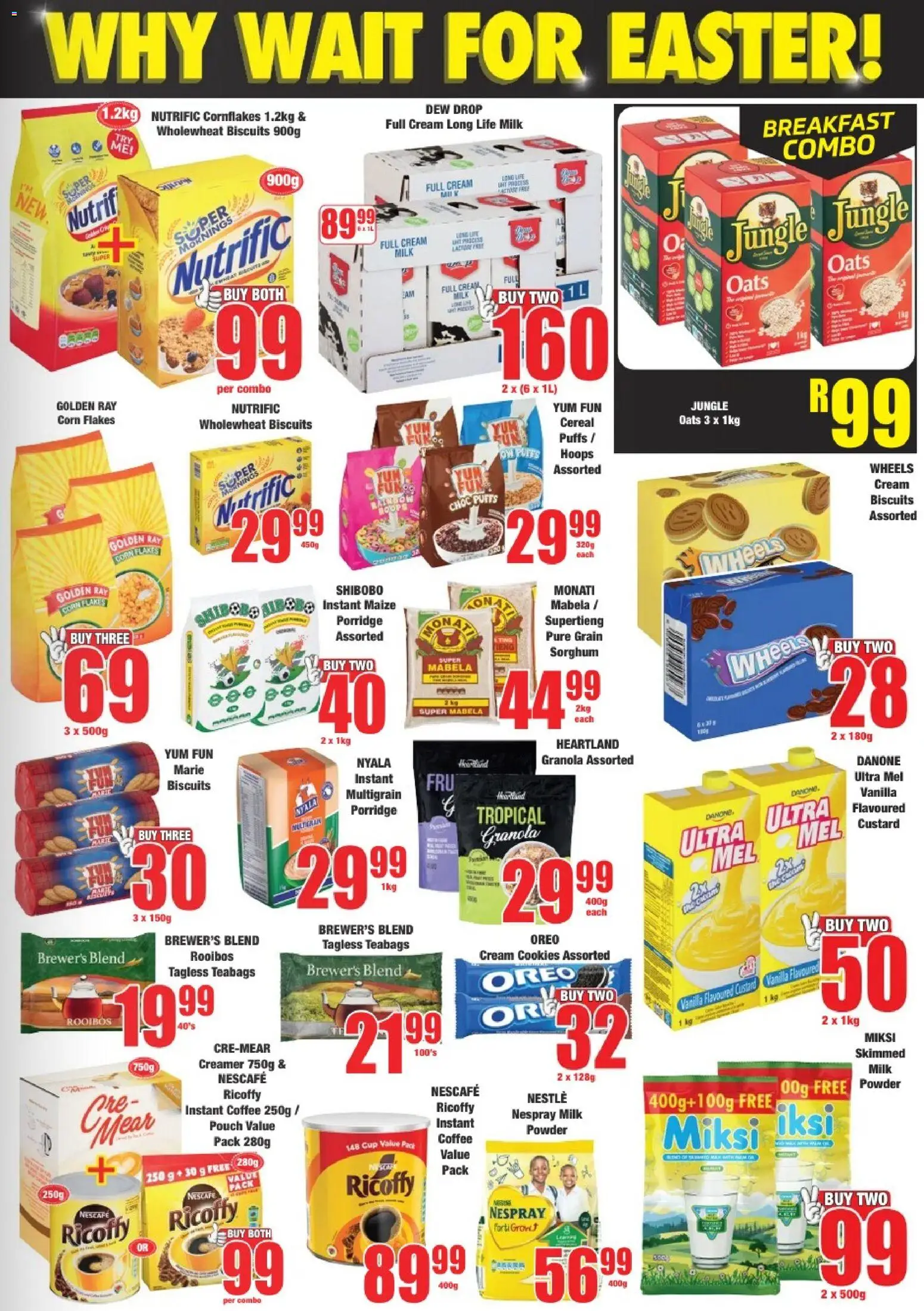 New Boxer catalogue – valid from 09.03.2026 | Page: 5 | Products: Oats, Creamer, Biscuits, Estuche organizador de viaje