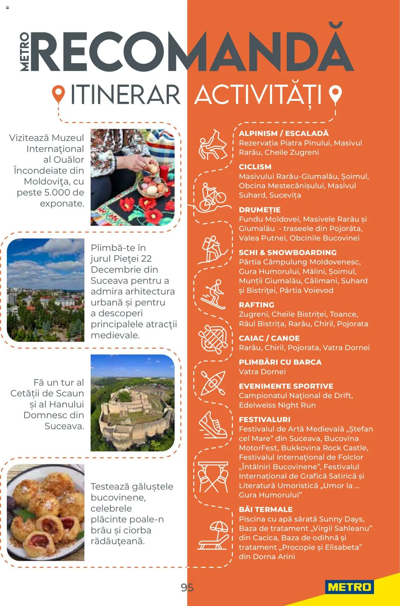 Metro catalog - Ghid de călătorie România – valabil de la 01.08.2025 | Pagină: 95 | Produse: Piscină, Scaun, Pește, Apă