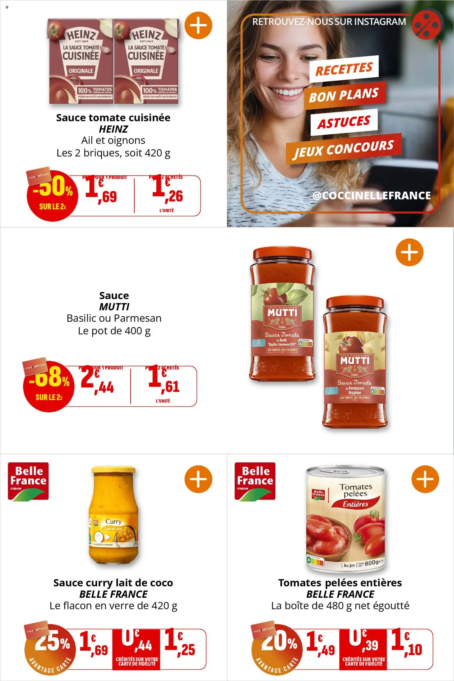 {H1} | Page: 29 | Produits: Curry, Lait, Jeux, Oignons