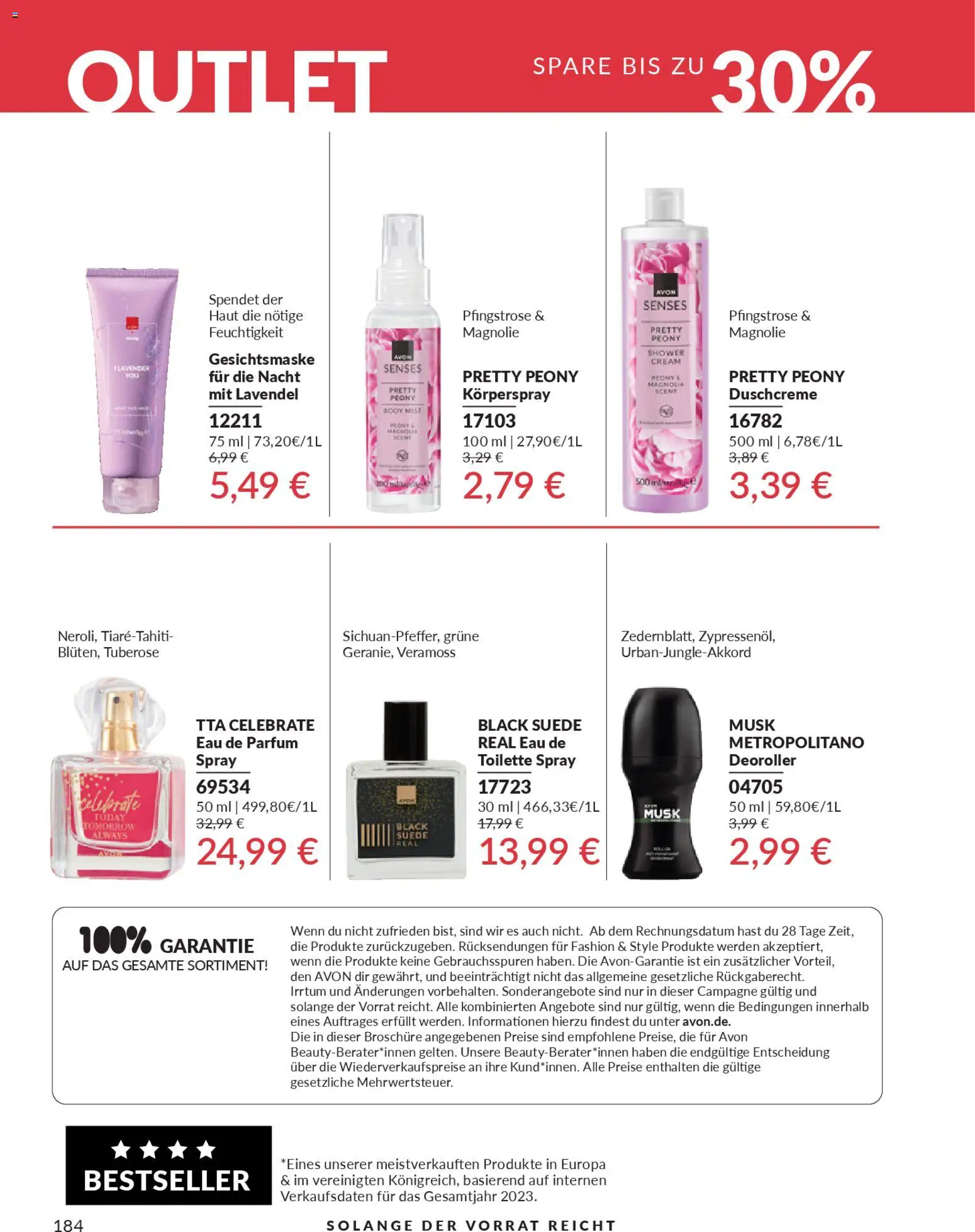 Avon - Black Friday – gültig ab 01.11.2025 | Seite: 186 | Produkte: Toilette, Parfüm, Lavendel, Körperspray