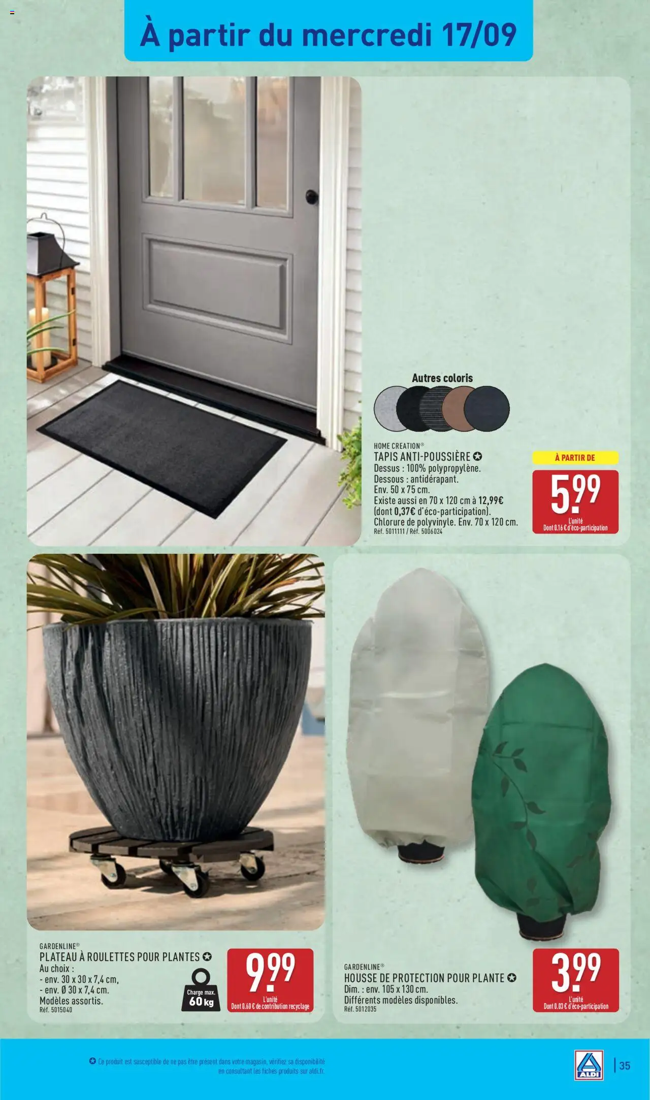  | Page: 38 | Produits: Plateau, Plantes, Tapis
