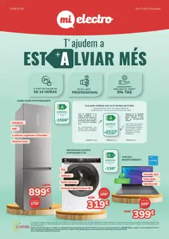 Vista previa Mi Electro folleto Catalan válido desde el 01.10.2025