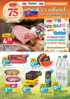 COOP Jednota víkendová ponuka - náhľad platný od 08.08.2025