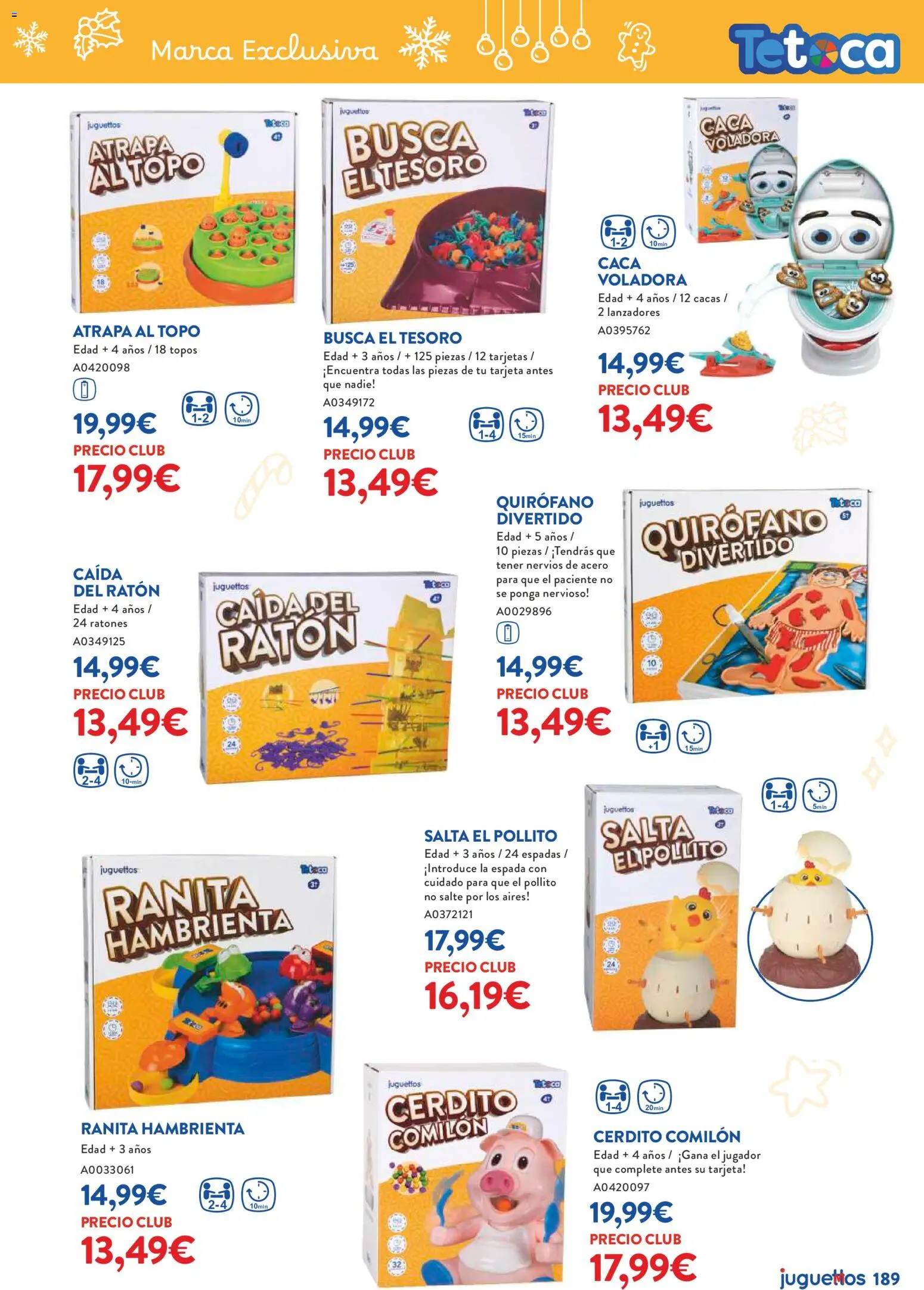 Juguettos catálogo Navidad │ válido desde el 27.10.2025 | Página: 189 | Productos: Jugador