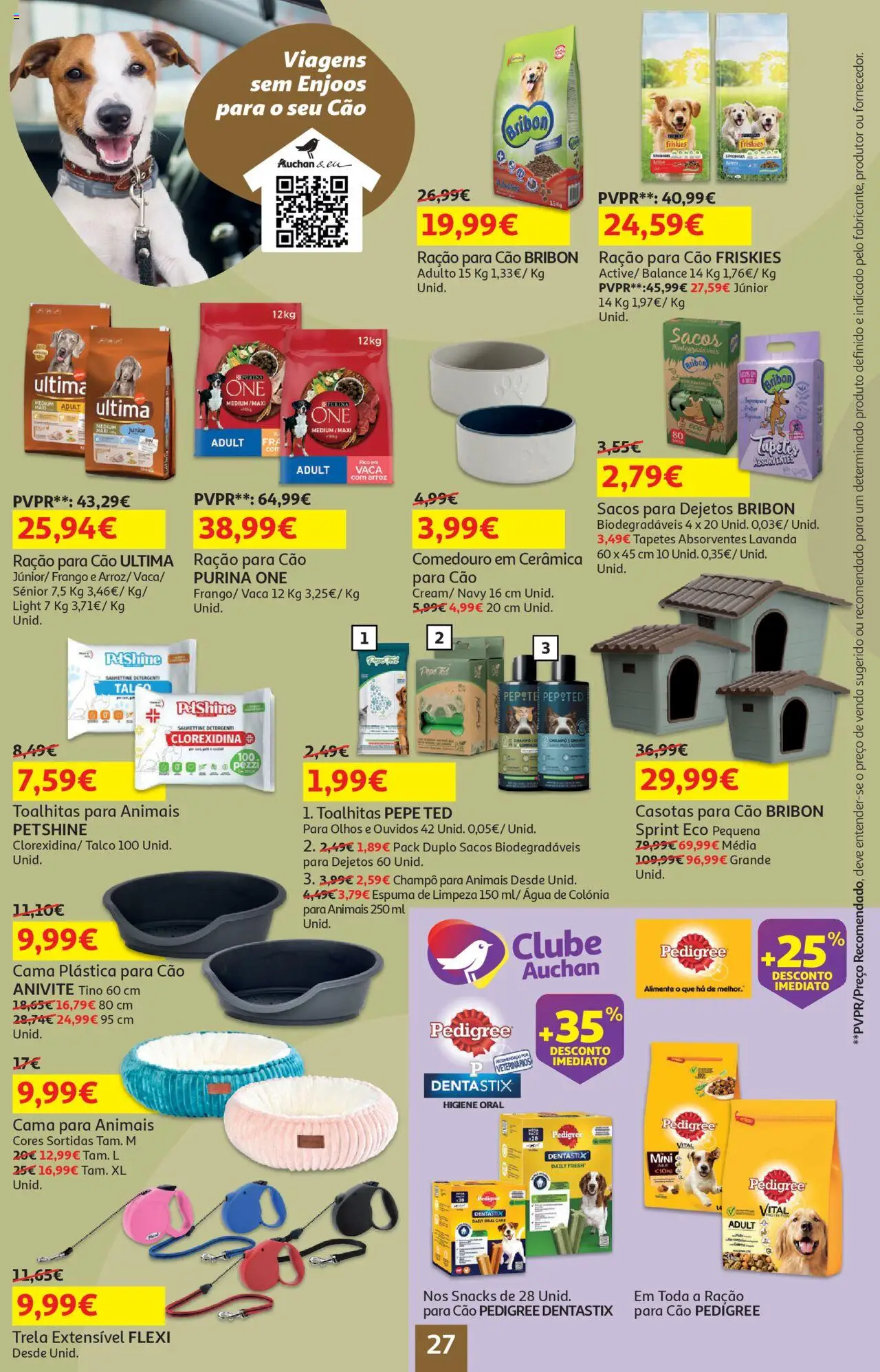 Auchan - Uma cozinha de Chef │ válido de 18.09.2025 | Página: 27 | Produtos: Purina one, Frango, Cama, Arroz