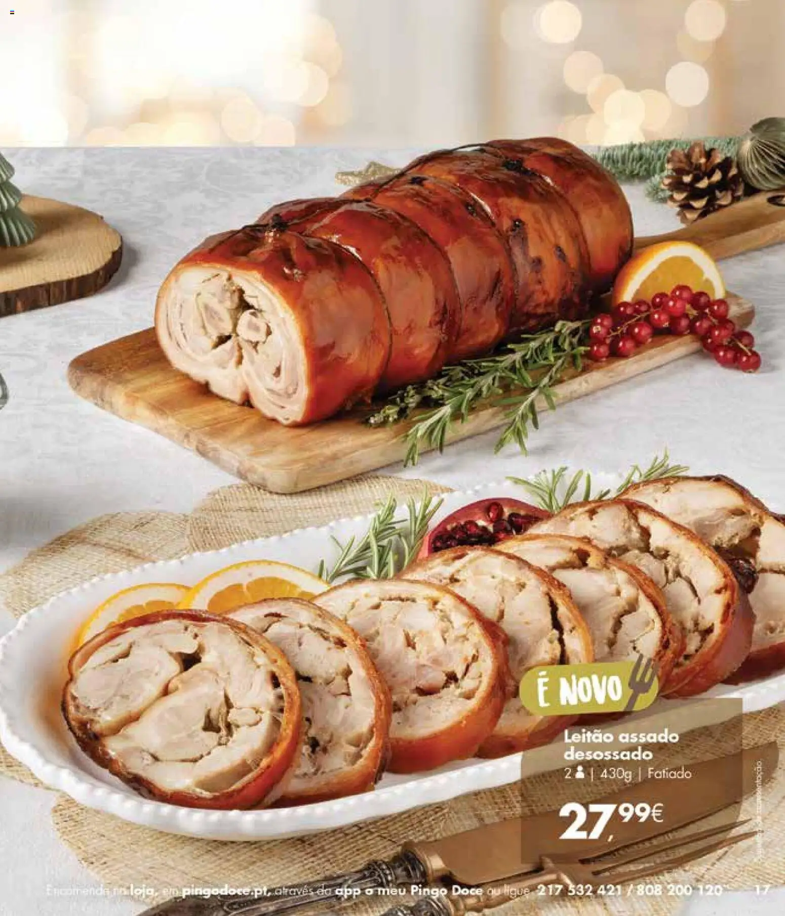 Pingo Doce Encomendas de Natal Madeira │ válido de 19.11.2025 | Página: 17