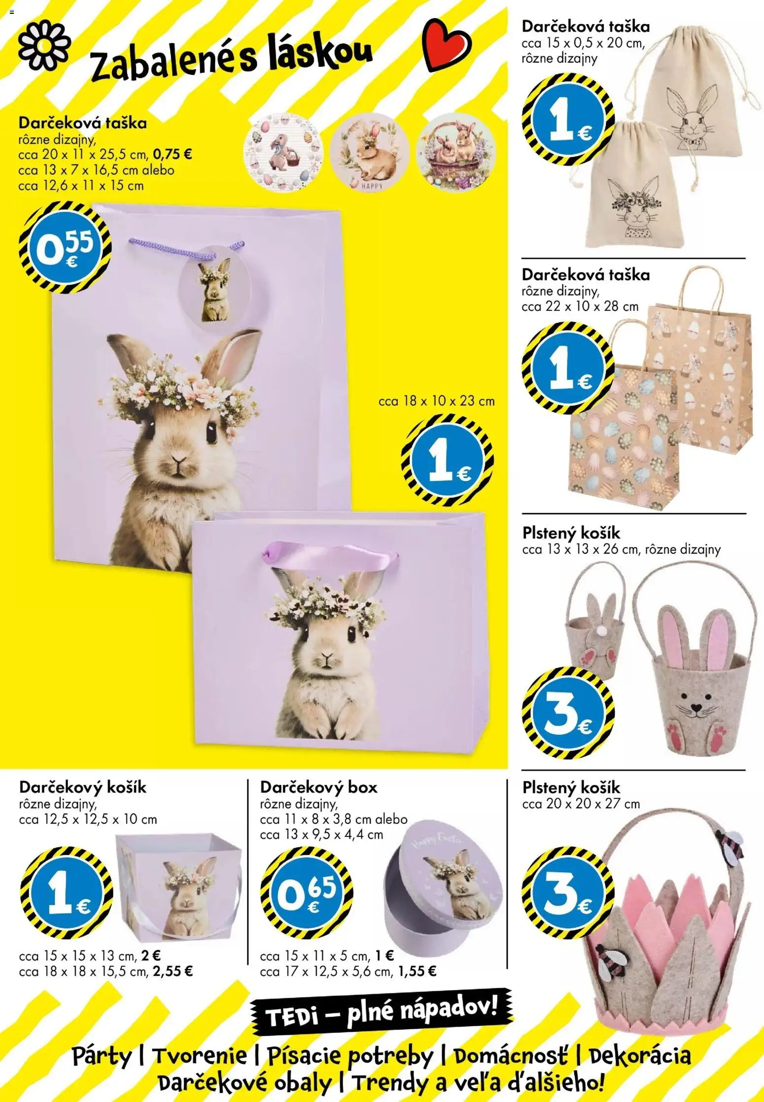 Nové TEDi akcie – leták je platný od 13.03.2026 | Strana: 2 | Produkty: Taška