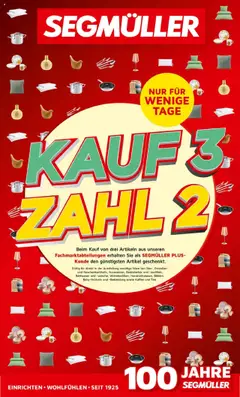 Segmüller Prospekt 	 gültig ab dem 20.07.2025