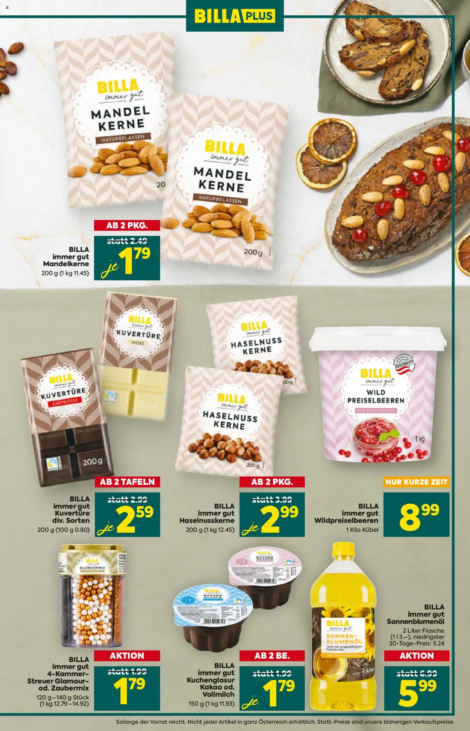 Billa Plus - Alles Rund Ums  Backen gültig ab 23.10.2025 | Seite: 11