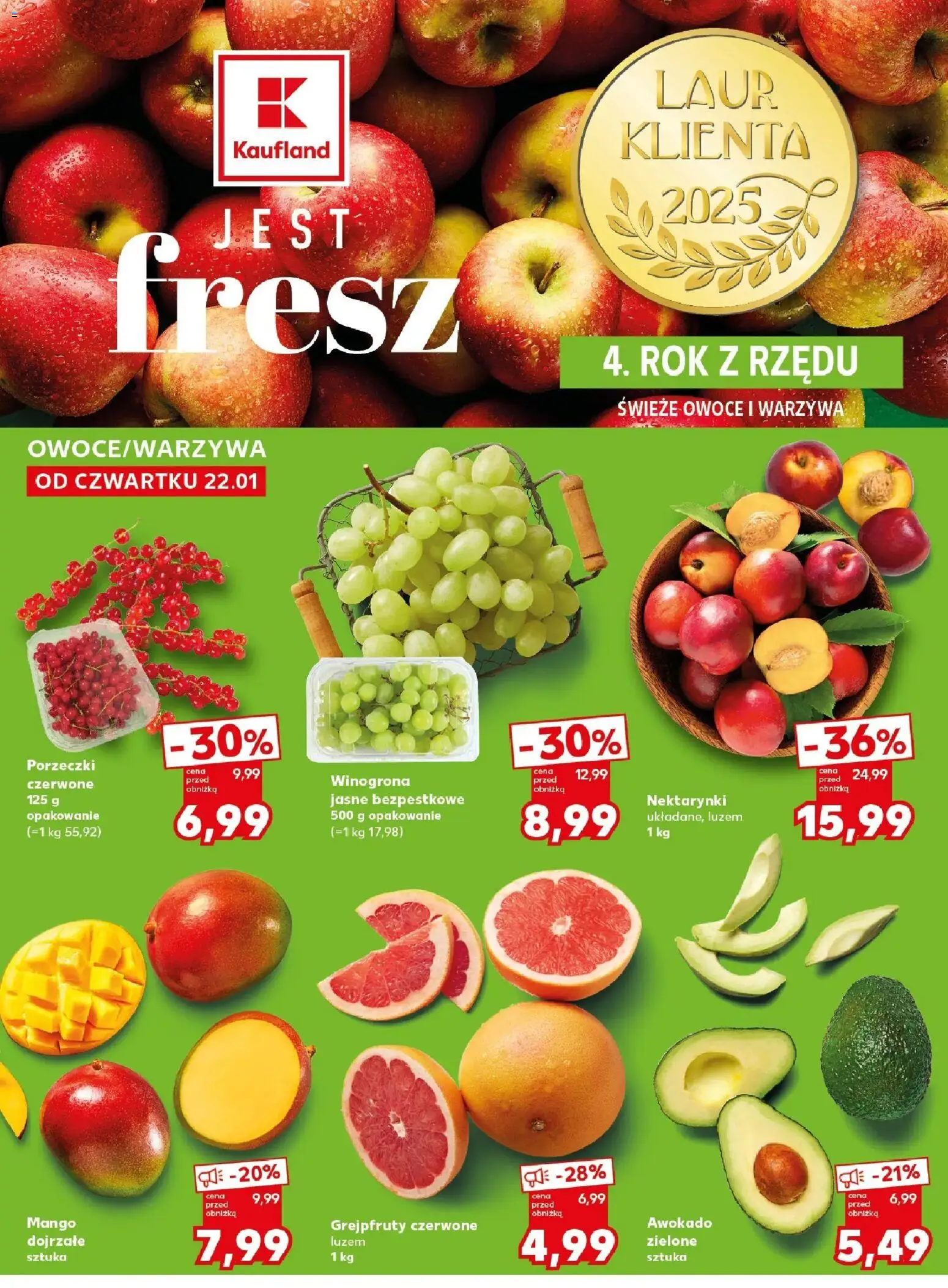 Kaufland gazetka - Super weekend od 24.01.2026 | Strona: 14 | Produkty: Mango, Awokado, Warzywa, Owoce