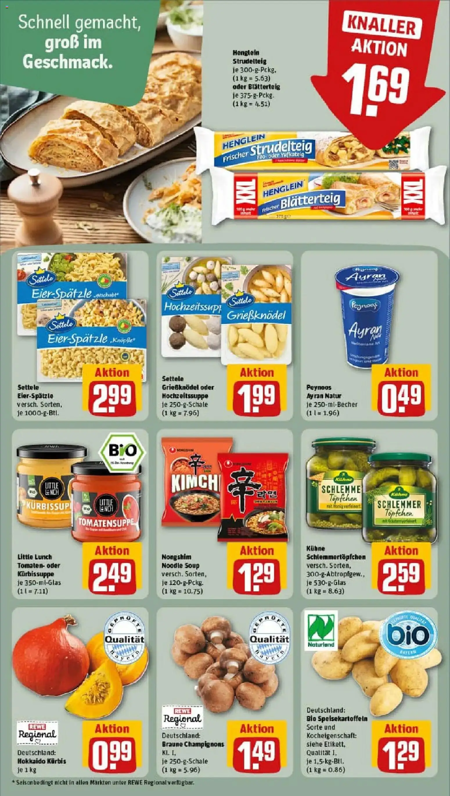 Rewe prospekt Grafing	 – gültig ab 10.11.2025 | Seite: 16 | Produkte: Tomaten, Champignons, Kürbis