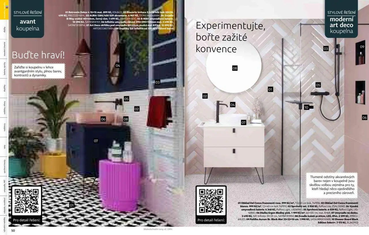Siko koupelny katalog Koupelny 2025/2026 od 14.10.2025 | Strana: 26 | Produkty: Skříňka pod umyvadlo, Dlažba, Skříňka, Zrcadlo