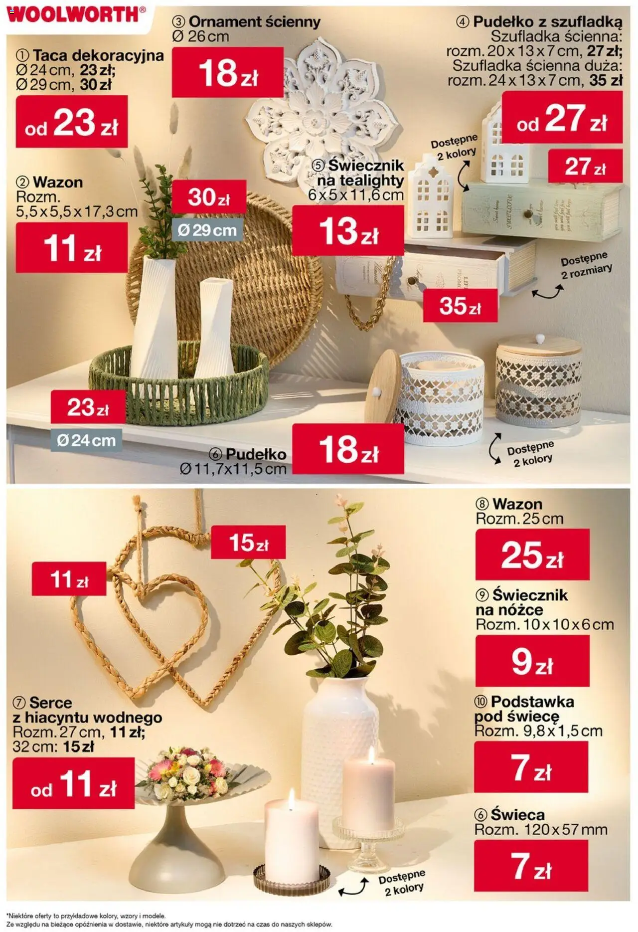 Woolworth Gazetka od 03.10.2025 | Strona: 24 | Produkty: Pudełko, Wazon, Świece