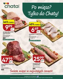 Pogląd oferty "Chata Polska gazetka" - ważna od 26.03.2026 | Strona: 20 | Produkty: Mięso, Szynka, Wołowina