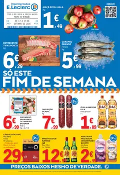 Pré-visualização E.Leclerc Catálogo Fim de Semana válido de 17.10.2025