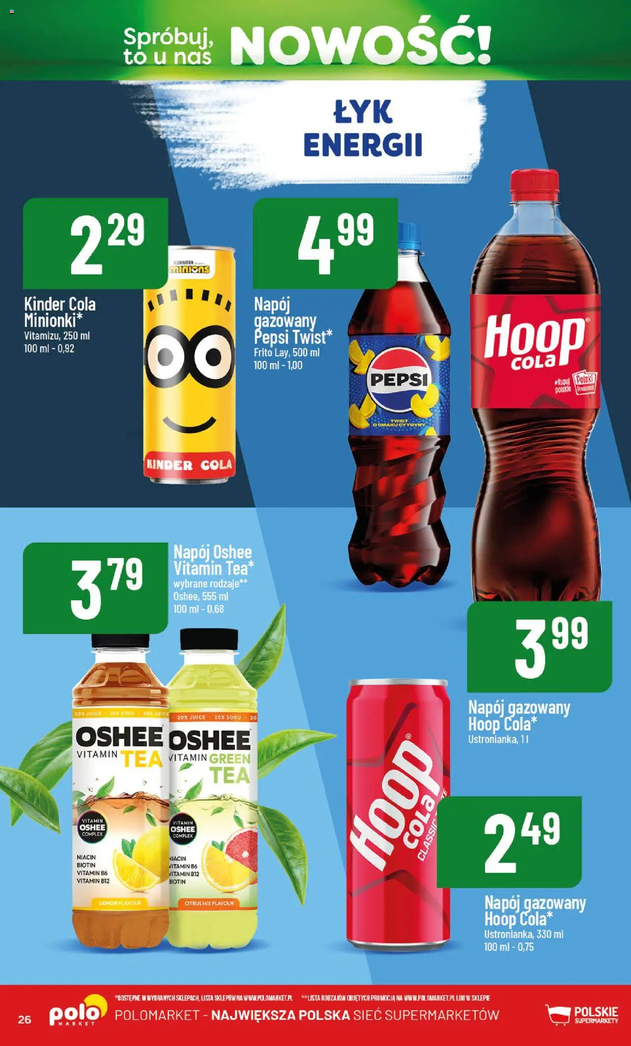 POLOmarket Gazetka - Nowości od 01.05.2025 | Strona: 26 | Produkty: Pepsi, Cytryny