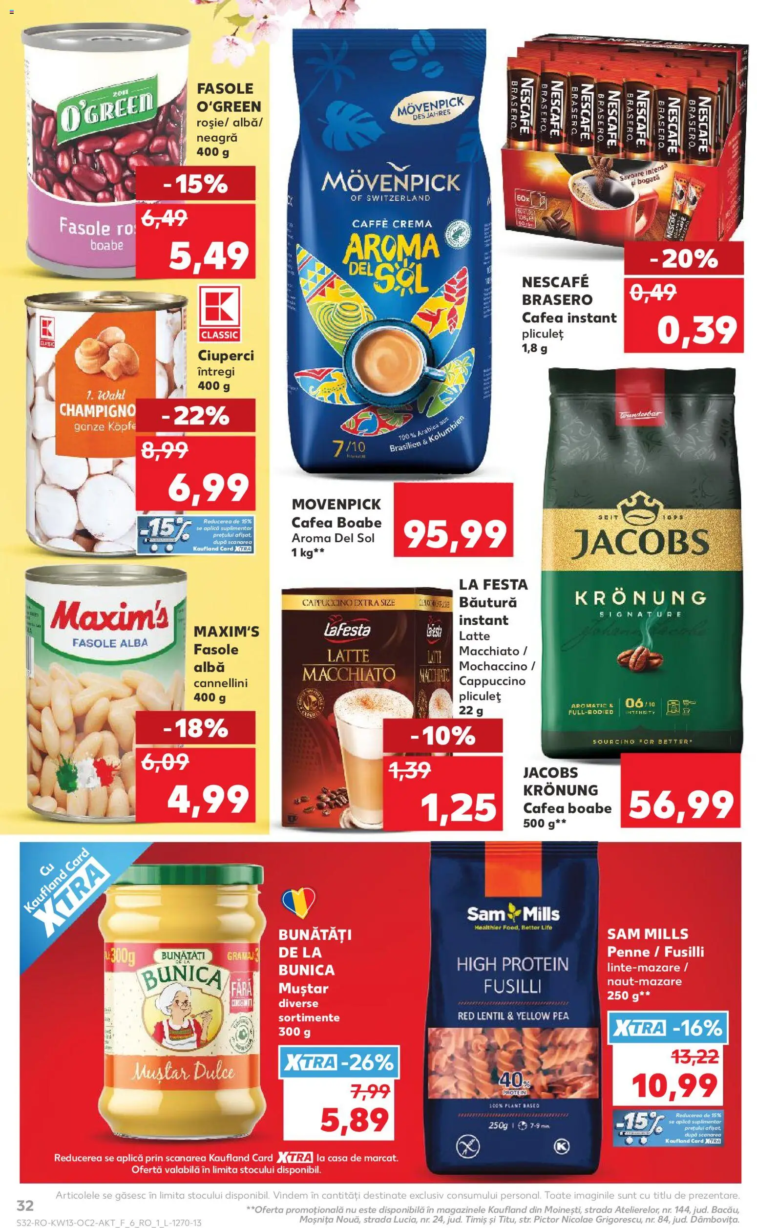 Kaufland RO akciós ujság - amely érvényes a következő dátumtól: 25.03.2026 | Oldal: 32