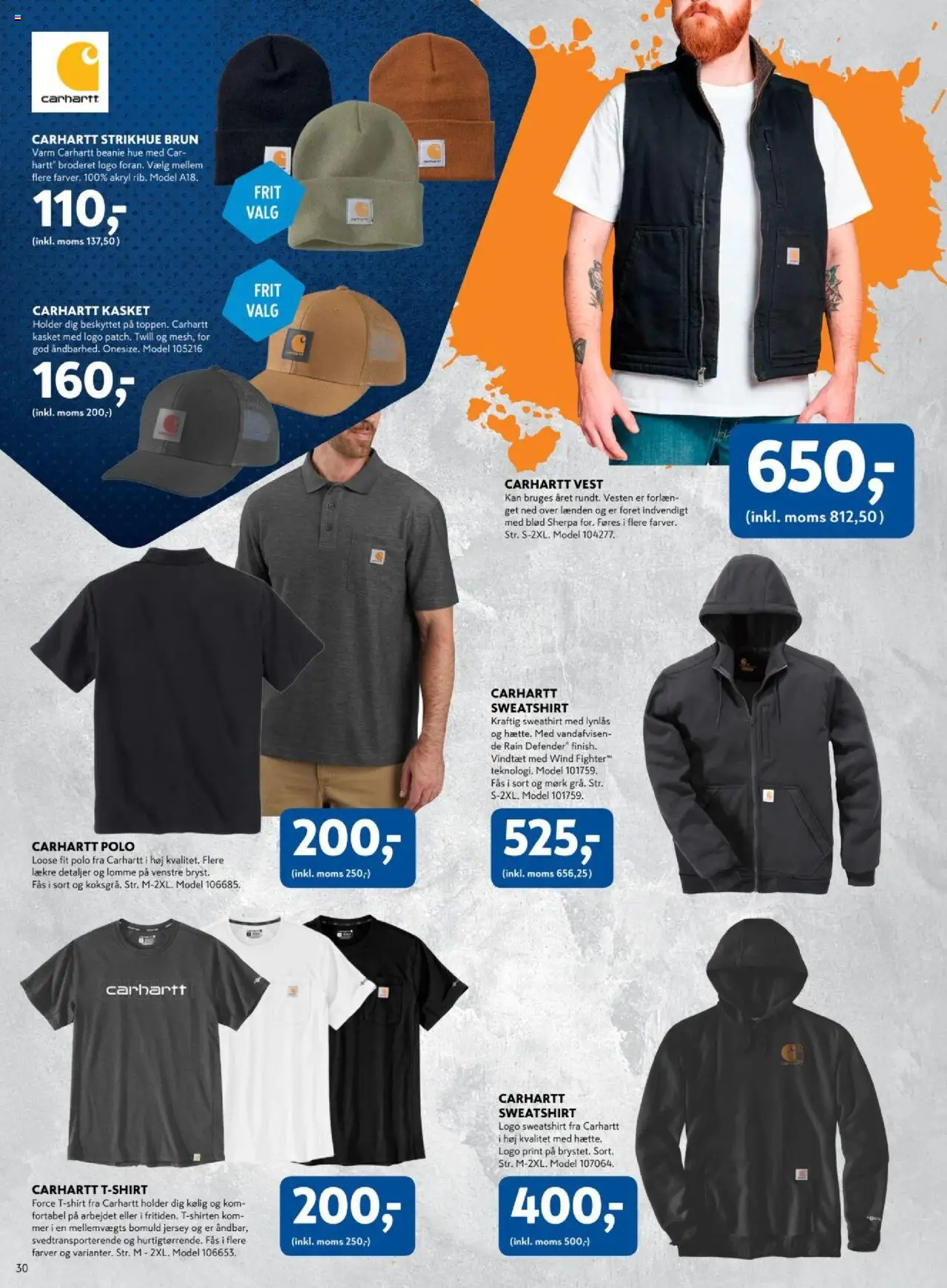 Davidsen tilbudsavis – gyldig fra 10.10.2025 | Side: 30 | Produkter: Vest, Hue