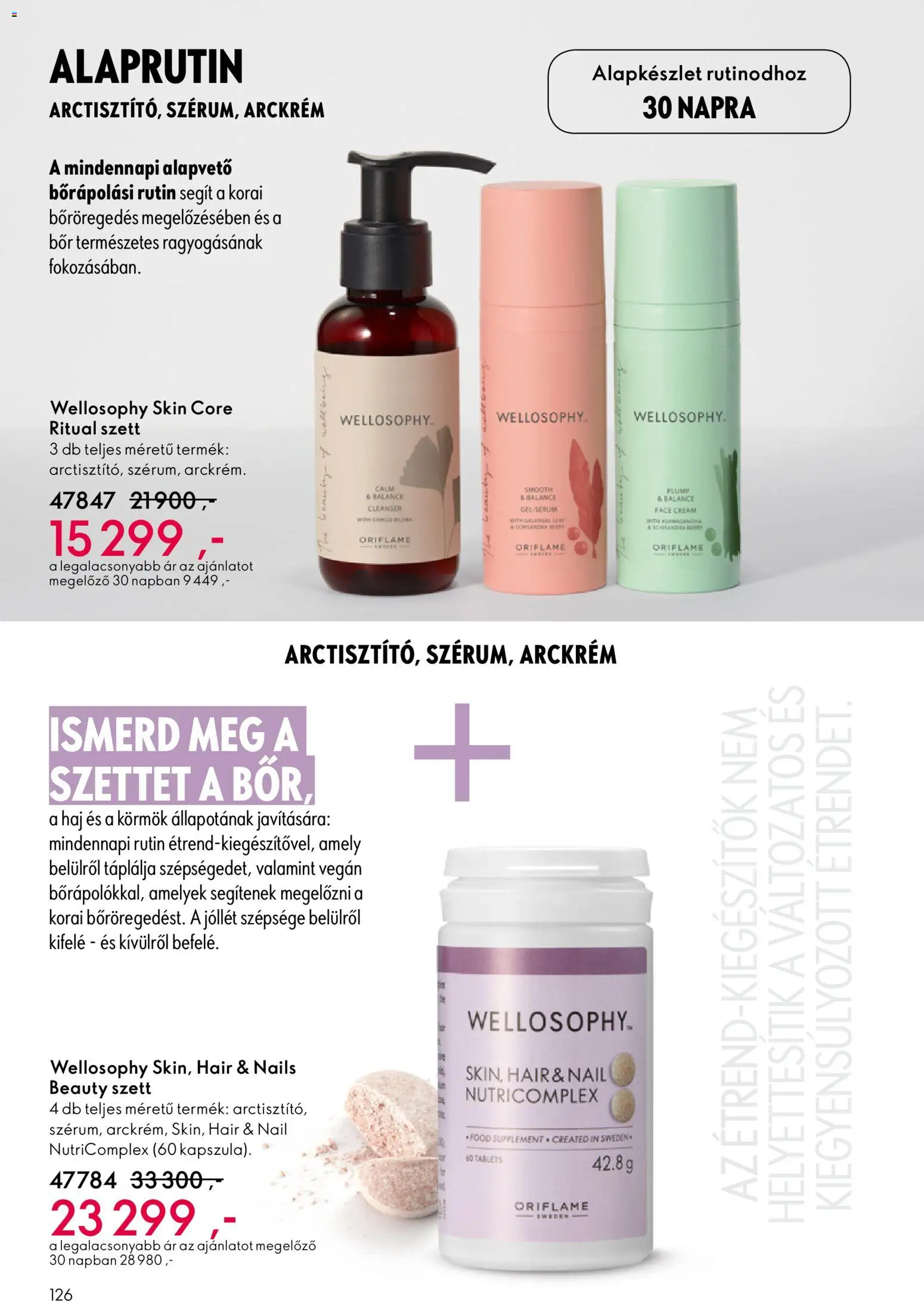 Oriflame akciós ujság - amely érvényes a következő dátumtól: 21.01.2026 | Oldal: 126 | Termékek: Arckrém, Bor, Vegán