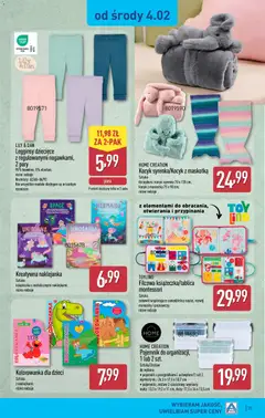 Pogląd oferty "Aldi Gazetka" - ważna od 02.02.2026 | Strona: 25 | Produkty: Legginsy