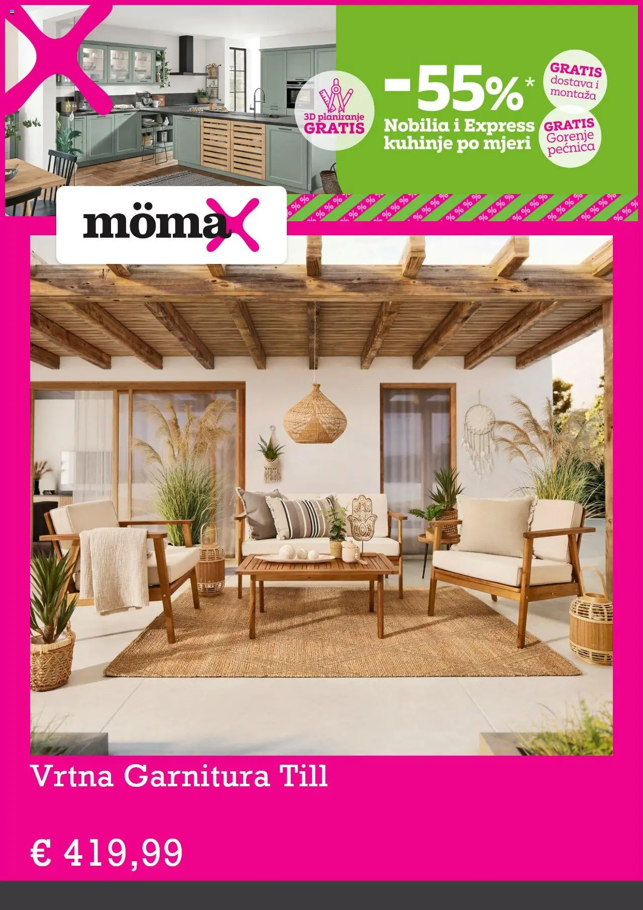 Mömax katalog | vrijedi od 18.09.2025 | Stranica: 4 | Proizvodi: Vrtna garnitura, Pećnica