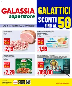 Anteprima del volantino Galassia Superstore catalogo valido a partire dal 18.09.2025