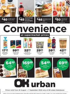 Preview of OK Foods specials valid from 25.08.2025