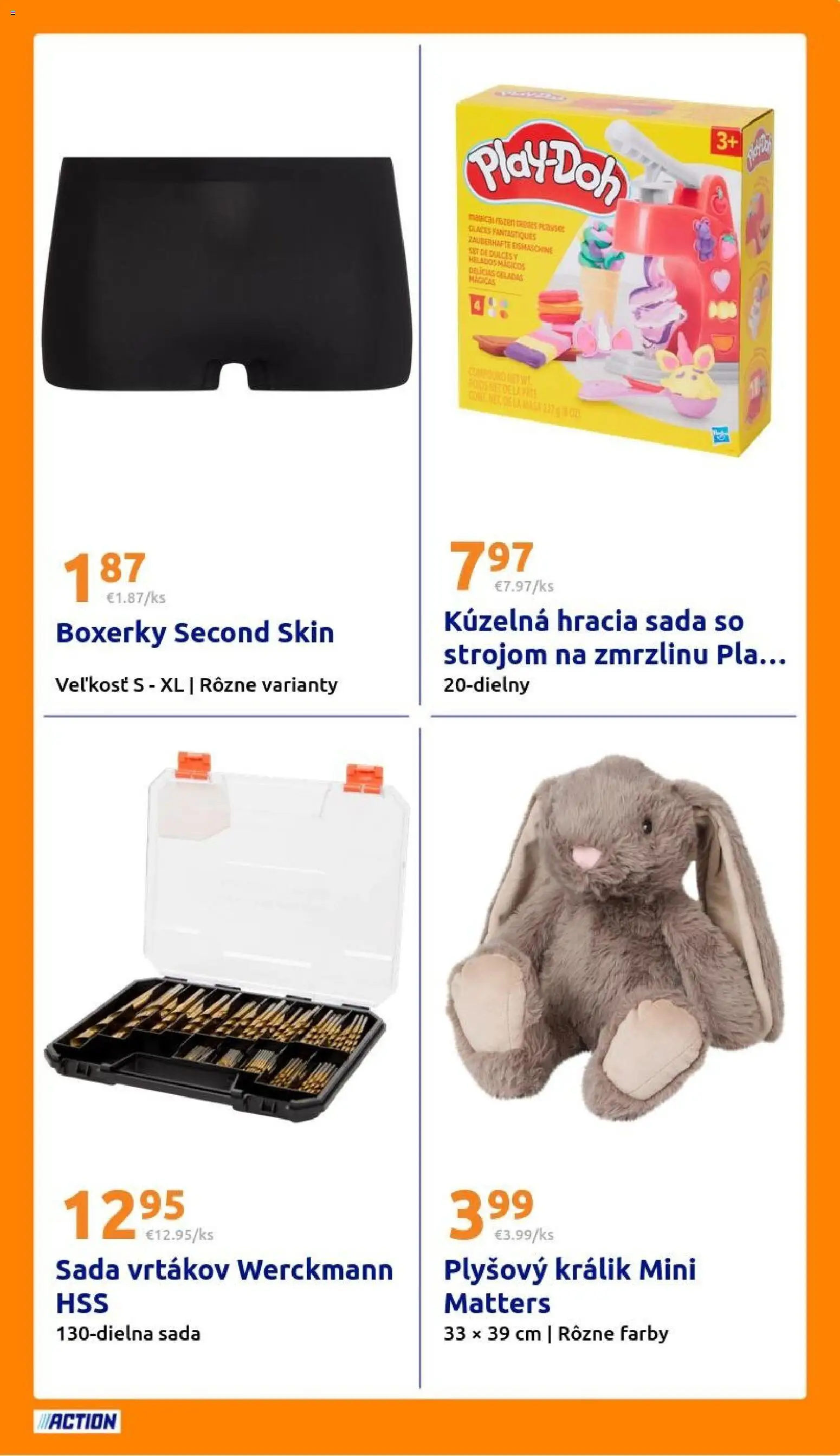 Nové Action akcie – leták je platný od 18.03.2026 | Strana: 25 | Produkty: Boxerky