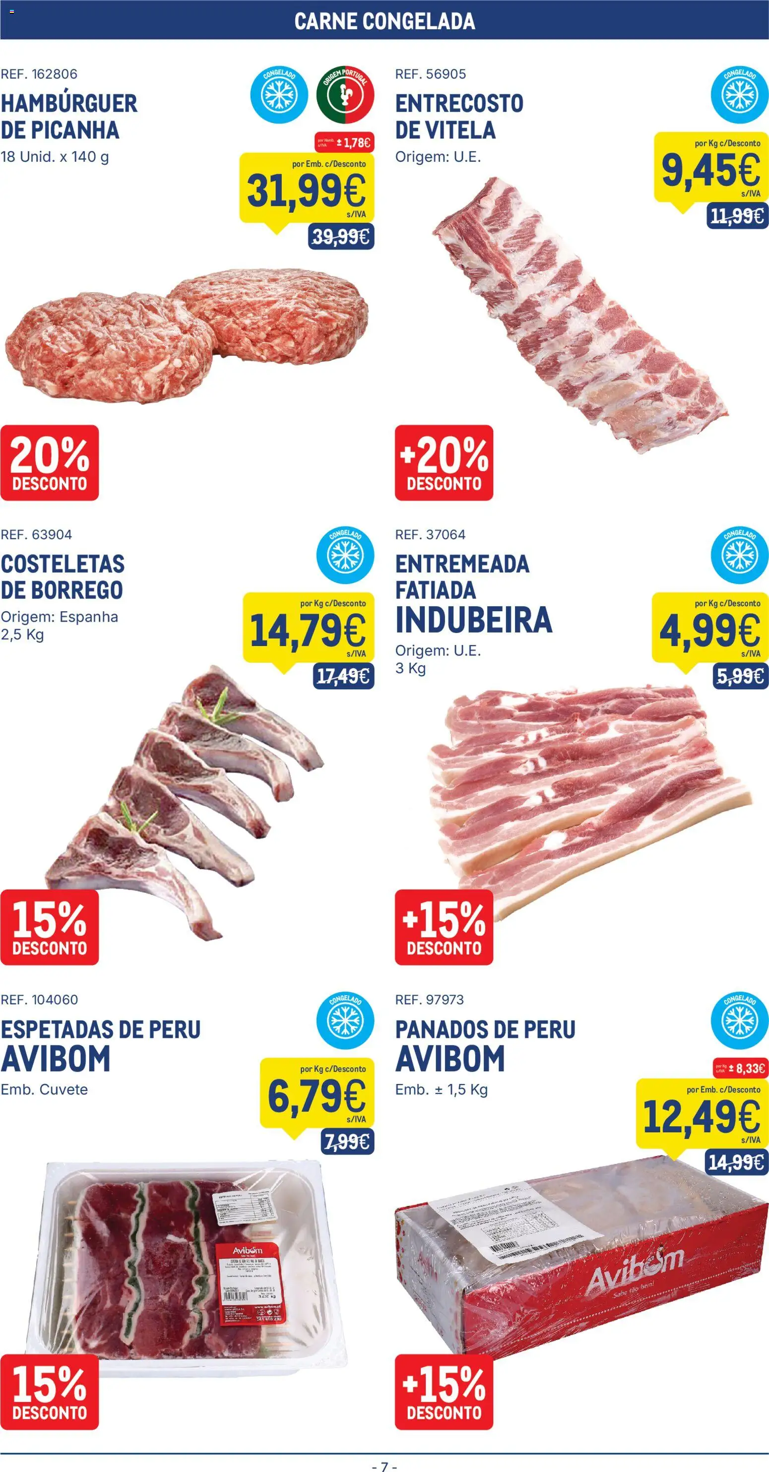 Makro folheto │ válido de 27.01.2026 | Página: 7 | Produtos: Vitela, Peru, Hambúrguer, Carne