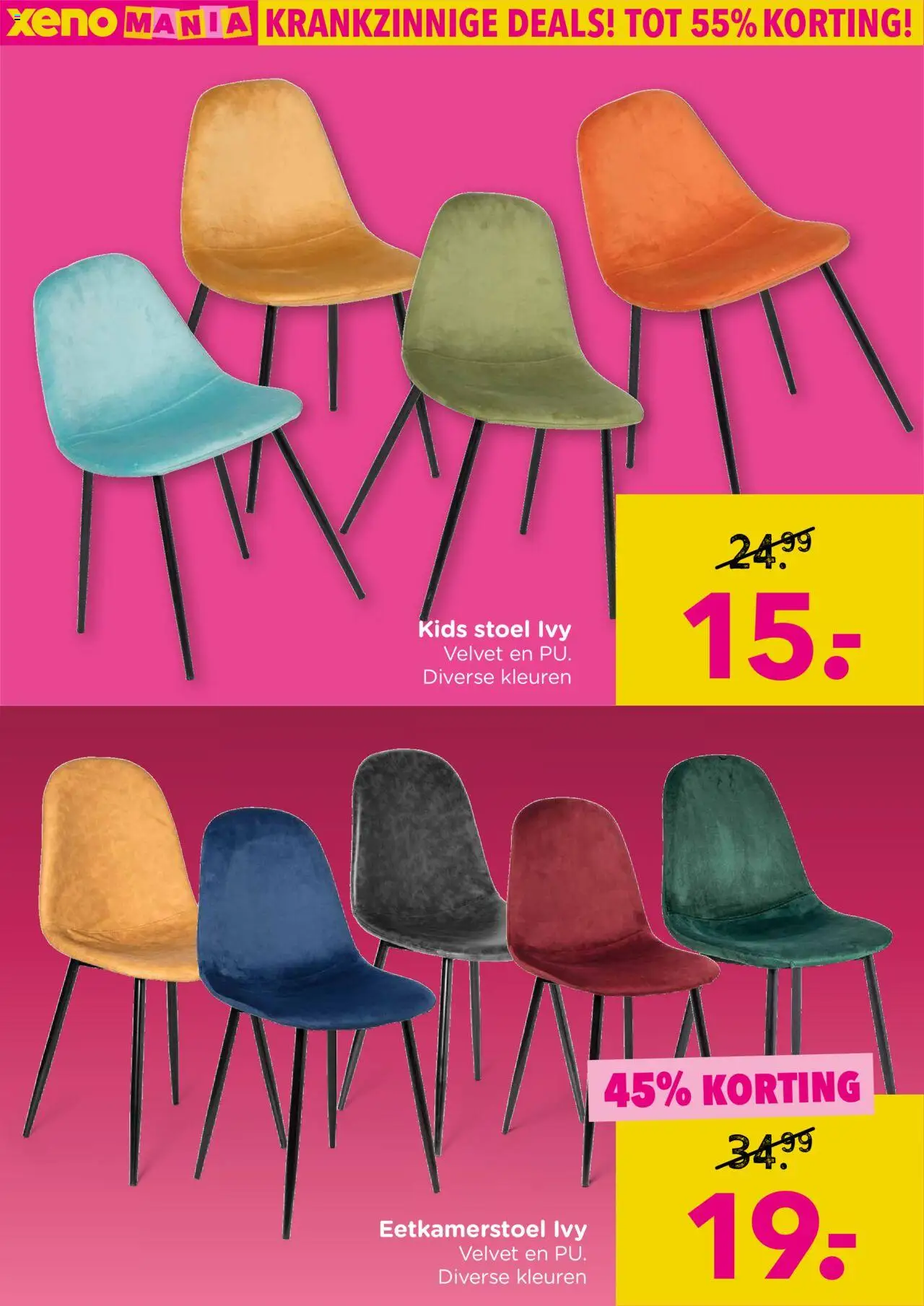  | Pagina: 8 | Producten: Stoel