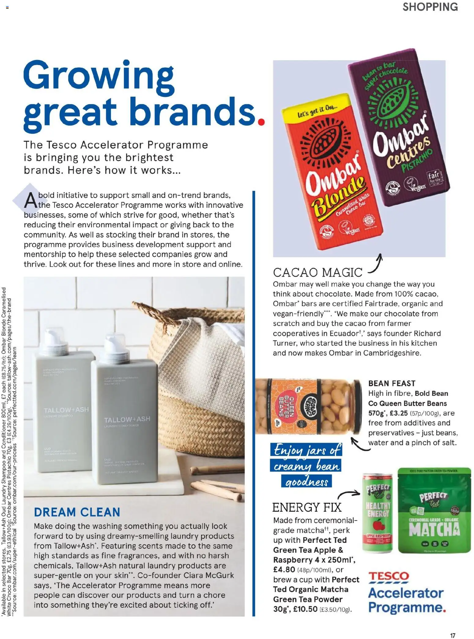 {H1} | Page: 17 | Products: Powder, Apple, Tea, Raspberry