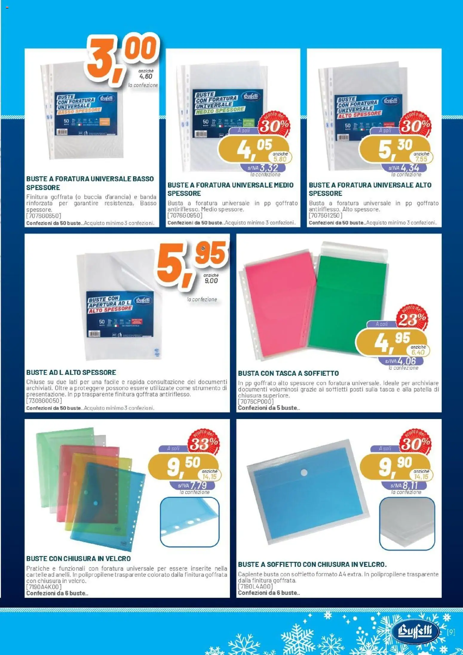 Volantino Buffetti del 01.11.2025 | Pagina: 9