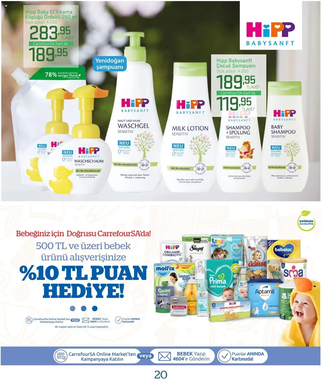 CarrefourSA Katalog Bebek - 02.10.2025 tarihinden itibaren geçerlidir | Sayfa: 21