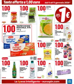 Anteprima del volantino Volantino Eurospin	 valido a partire dal 05.01.2026 | Pagina: 3 | Prodotti: Peperoni, Frutta, Arancia, Waffer