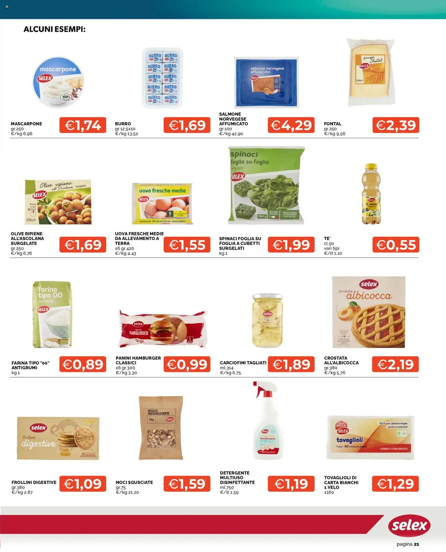 Volantino Mercatò del 07.01.2026 | Pagina: 21 | Prodotti: Uova, Tè, Noci, Mascarpone